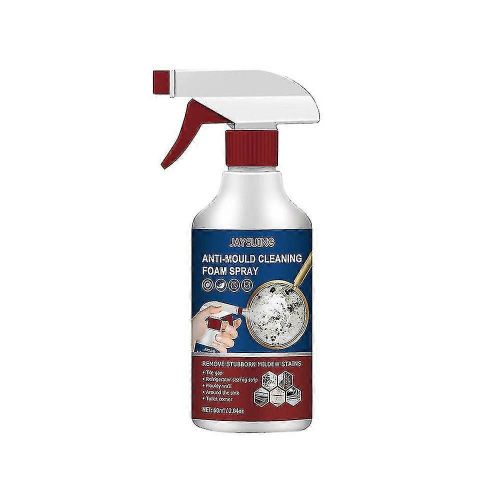 Spray anti-moisissure, nettoyant pour moisissures Mousse nettoyante anti-moisissure, puissant nettoyant en mousse polyvalent, élimine les taches de mousse Salle de bain