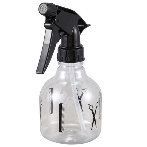 Bouteille De Pulvérisation En Plastique Transparent Noir De 250Ml, Déclencheur De Coiffure 9109-May14A10634