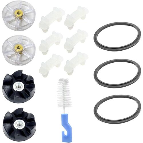Kit De Remplacement De M¿¿langeur Pour Nutribullet 900W 600W, Joints En Caoutchouc Silicone Joint Torique, Coussinet De Choc, Engrenages Sup¿¿rieurs De 9109-May14A02076
