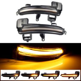 Clignotant De Rétroviseur Latéral Led Bicolore, Clignotant Dynamique, Pour Skoda Superb A7 B8 Mk3 Iii Typ 2016 2017 ? 2019