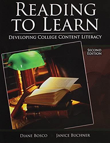 Reading To Learn: Developing College Content Literacy