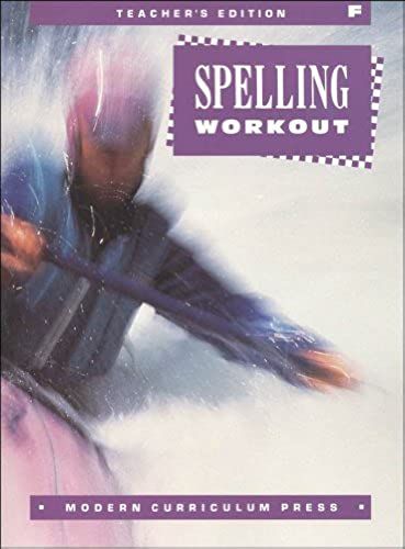 Spelling Workout, Level F