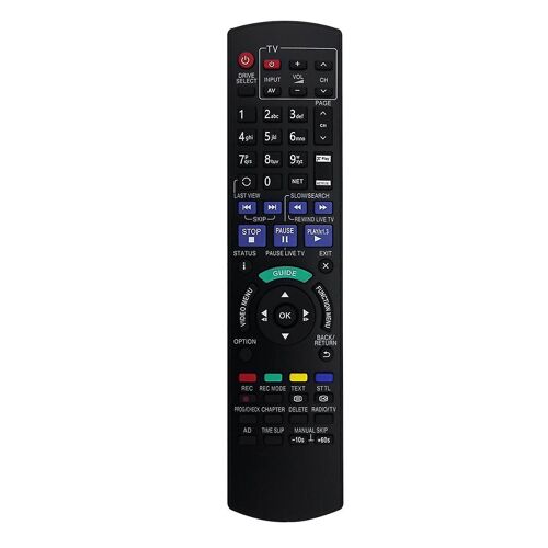 Remplacez N2QAYB001058 télécommande pour le téléviseur Longue durée de vie Commodité d'utilisation de la télécommande infrarouge