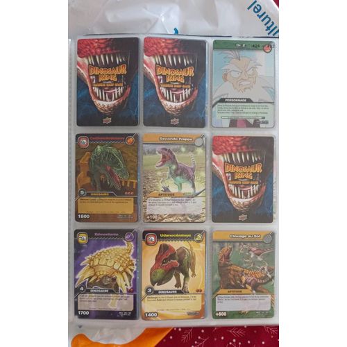 Lot De 6 Cartes Dinosaur King Dont Au Moins Une Brillante