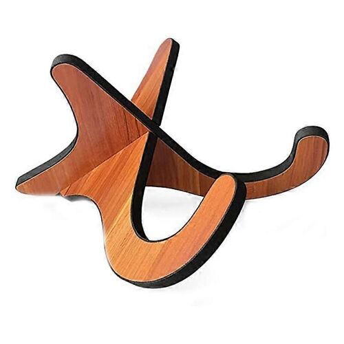 Support En Bois X Frame Style Support D'instrument À Cordes Portable Avec Couvercle En Caoutchouc Souple Pour Cla Acoustique