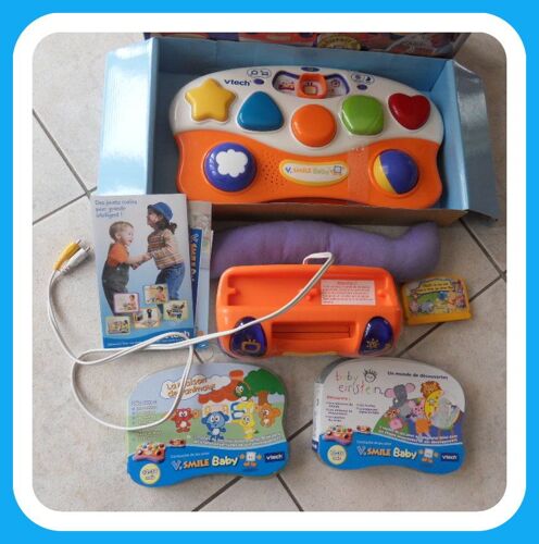 Vtech - Console V.Smile Baby + Jeu Winnie Baby 