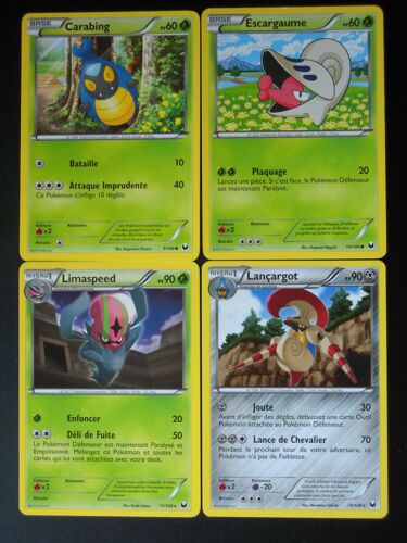 Explorateurs Obscurs -  Carabing (9) + Escargaume (10) + Limaspeed (11) + + Lançargot (74/108)