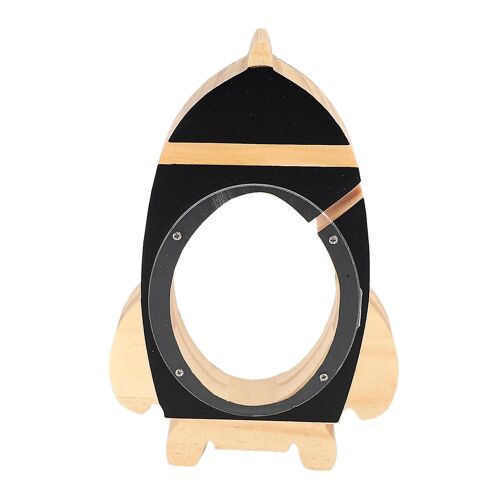 Nordic Baby Kids Bois Tirelire Bois Argent Boîtes Jouets Décor De Salon Et Enfants Cadeau D'anniversaire Piggy