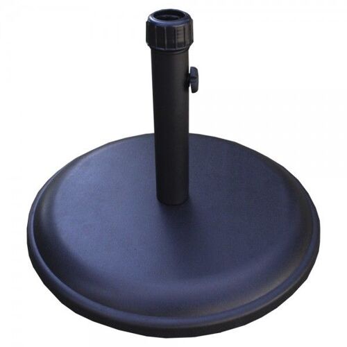 Base Parasol 16 Kg 44 Mm Noir