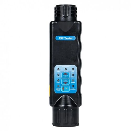 TESTEUR PRISE REMORQUE 13 BROCHES 12V, OUTIL DE DIAGNOSTIC