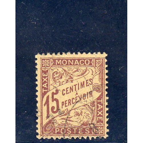 Timbre-Taxe De Monaco