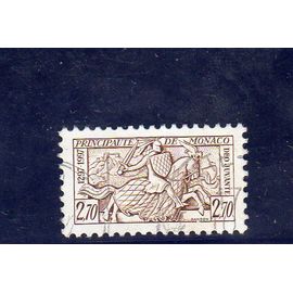 Timbre-Poste De Monaco (Sceau Du Prince) 