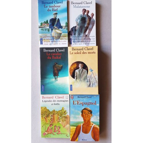 Bernard Clavel - Lot De 6 Livres