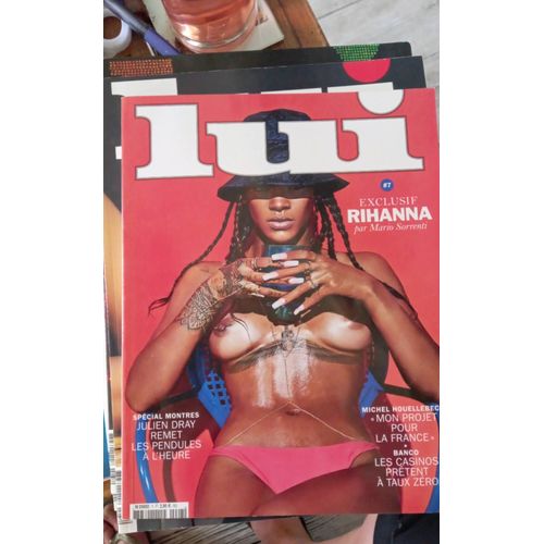 Magazine Lui N°7 Mai 2014 Exclusif Rihanna 