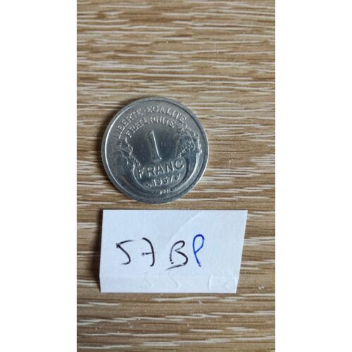 1 Franc 1957 57bp Morlon  En L Etat  Sur Les  Photos 