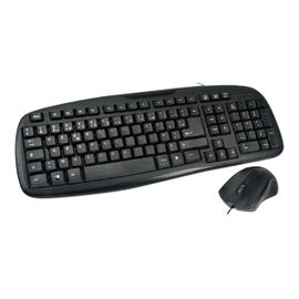 MCL Samar ACK-2012/N - Ensemble clavier et souris - USB - AZERTY - Français - noir