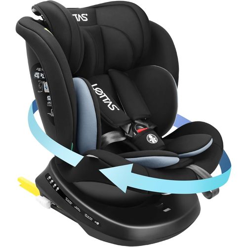 I-Size Siège Auto Isofix 360°Pivotant Groupe 0+1/2/3, De La Naissance À 12 Ans(0-36 Kg), 40-150 Cm Ece R129