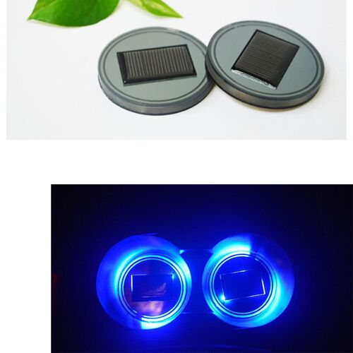 Gobelet Solaire Led, Tapis Lumineux Pour Voiture, Décoration Intérieure