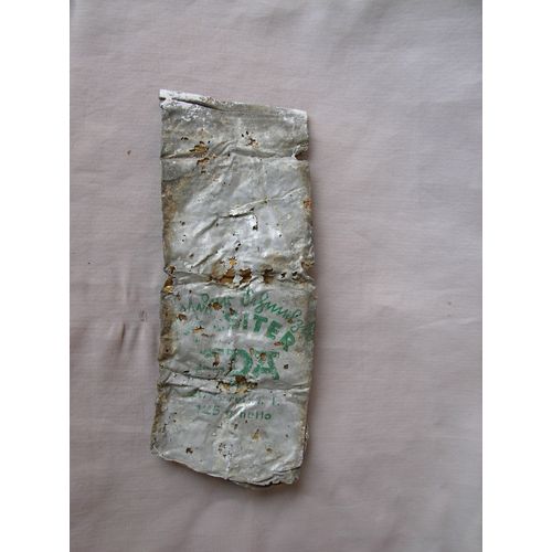 Ww2 Allemagne Tube Vide A Fromage Allemand " Tilsiter Ada " De Terrain ( 1940 ) Rare