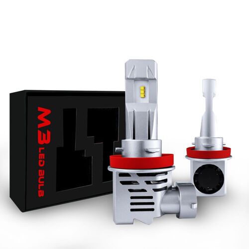 Phares De Voiture Automatique H11, H7 H4 H8 H9 9005 9006 Hb3 Hb4 4300k 6000k 8000k, 18000lm 96w, Puce Csp, Ampoules 2 Pièces