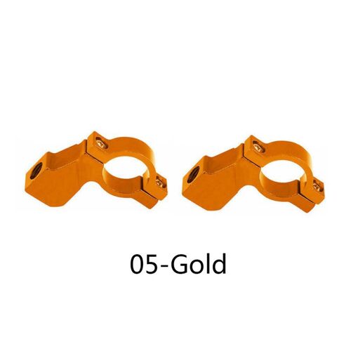 Support De Rétroviseur Universel En Aluminium, 2 Pièces, Pour Moto, Vélo, Atv, Guidon De 22mm Et 7/8 Pouces