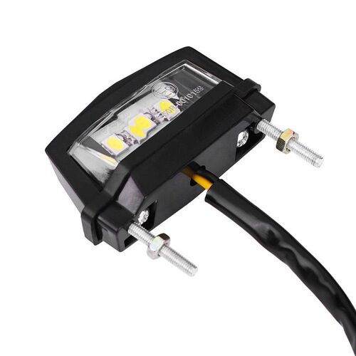 Feu Arrière Universel À 3 Led Pour Moto, Faible Consommation, Haute Luminosité, Mode, Plaque D'immatriculation Arrière, Feu De Freinage, #265992