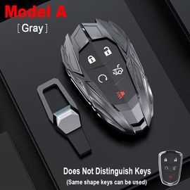 Coque De Protection Pour Clé Télécommande Intelligente, Étui Pour Clé De Voiture Cadillac Ct4 Ct5 Ct4-V C8 Corvette 2018 2019 2020 2021