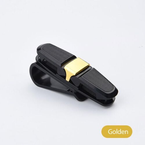 Porte-Lunettes De Voiture Multifonctionnel, 4 Couleurs, Monture De Lunettes, Clip De Carte De Billet, Étui De Rangement, Accessoires De Voiture