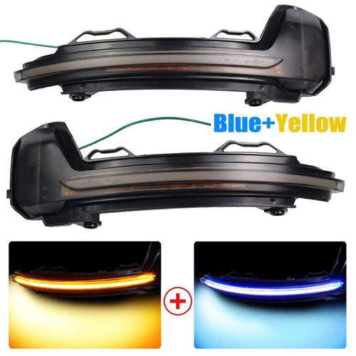 Feux De Voiture Dynamiques Pour Volkswagen Tiguan Mk2 2017 + Touareg Mk3 Eu, Accessoires Pour Voiture, Feux Clignotants, Rétroviseurs Latéraux