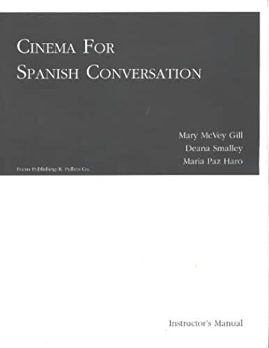 Cinema For Spanish Conversation