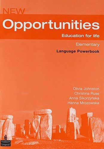 Opportunities Global Elementary Language Powerbook Pack