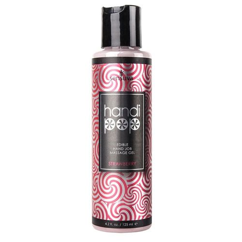 Crème De Masturbation Comestible - Handipop - 125 Ml - 3 Parfums - Fraise