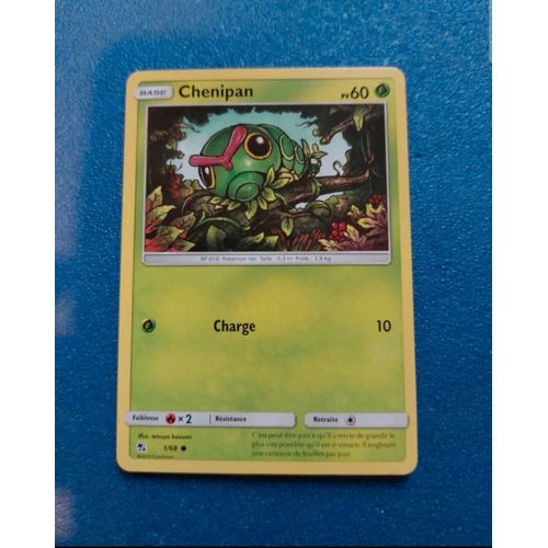 Chenipan 1 68 Carte Card Pokémon Pokemon