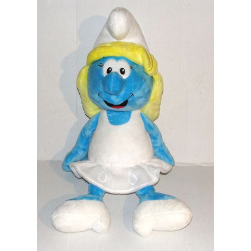Peluche Schtroumpfette Gipsy Grand Model 48 Cm Monde Les Schtroumpfs 2017 Peyo