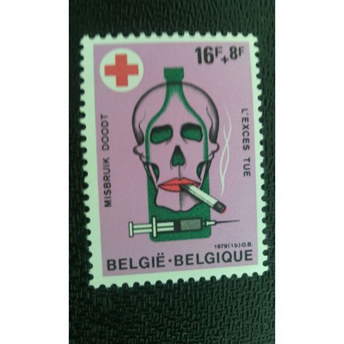 Timbre Belgique ( Y T 1917 )   1979