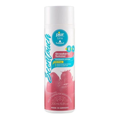Lotion De Massage Vegan - Spa Scentouch - Fraise - 200 Ml