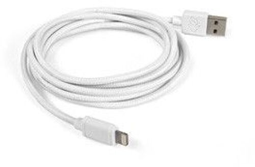 NewerTech - Câble Lightning - USB mâle pour Lightning mâle - 2 m - blanc neige