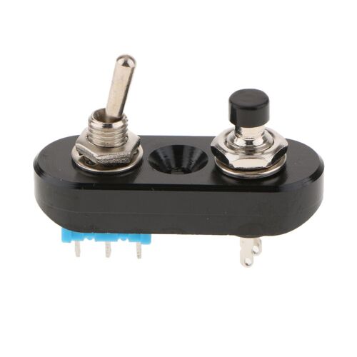 Interrupteur Universel Pour Moto Noir | 1 Pièce, Guidon De Moto, Double Commande, Bouton Et Bascule De Démarrage Pour Honda