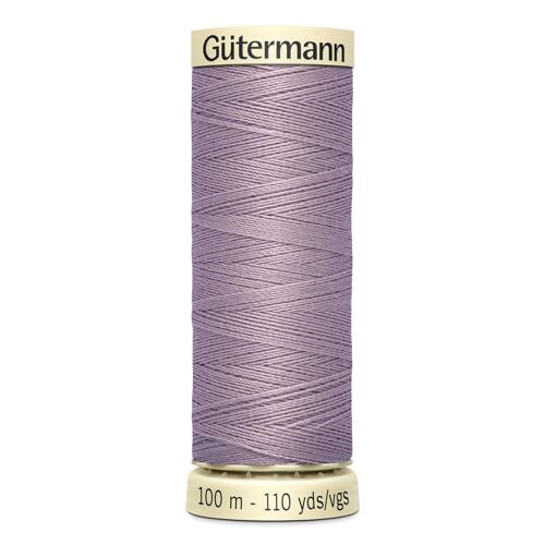 Fil À Coudre 100% Polyester Gutermann 1 Bobine Ref 701939 Et 788988 - Att 125 - Brume D Argent
