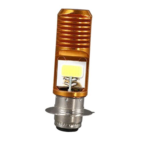 Ampoule De Phare De Moto En Alliage D'aluminium, Lumière Blanche, 12w, D34