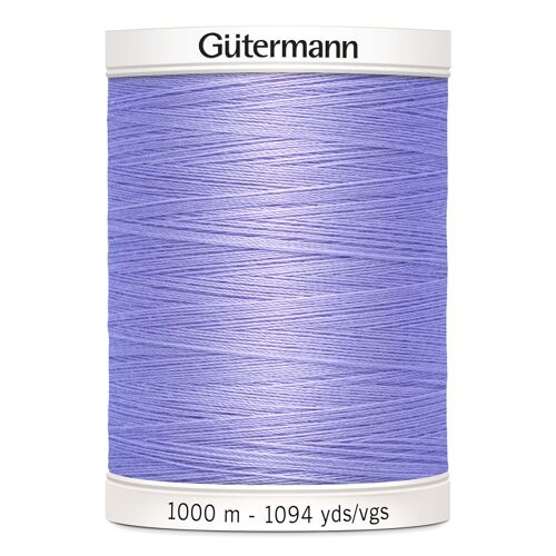 Lot De 5 Bobines Fil Polyester 1000m Gutermann Ref 701939 - Att 158 - Violette