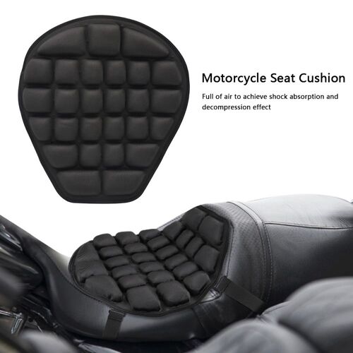 Couverture De Coussin D'air Pour Siège De Moto, Protection Solaire 3d, Soulagement De La Pression, Absorption Des Chocs, Tapis D'air Gonflable, Selles De Décompression
