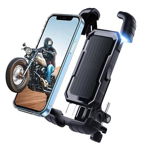 Support De Téléphone De Moto Pour Vélo De Montagne, Support De Téléphone Pour Iphone 13 Pro Max/Galaxy S10 +/Lg 4.7 À 6.8 Pouces