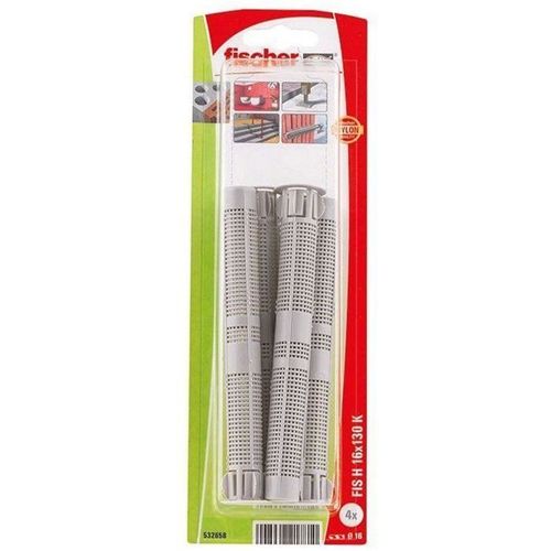 Tamis d'injection "FIS" Fischer - Longueur 130 mm - Diamètre 16 mm - Vendu par 4