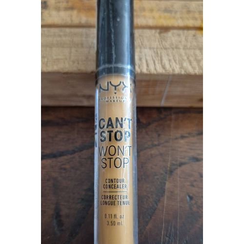 Nyx Professional Makeup - Can't Stop Won't Contour Concealer Anti-Cernes Caramel 4 Ml 