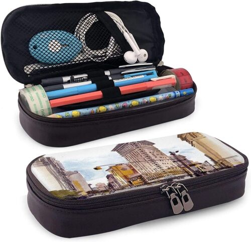 Little Jungle Trousse À Crayons En Toile Pour Étudiants 21 X 5,5 X 5 Cm