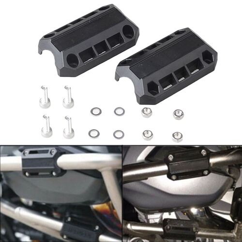 Bloc De Décoration De Pare-Choc De Moteur De Moto De 25mm Pour Bmw R1200gs