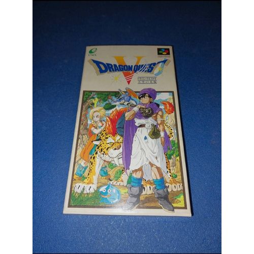 Dragon Quest 5 V Super Famicom Snes Nintendo J Jap Japan