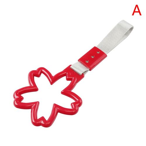 Anneau Fleur Poignée De Train Bus, Sangle À Main, Breloque Dérive, Accessoires Automobiles, Style De Voiture 1 Pièce
