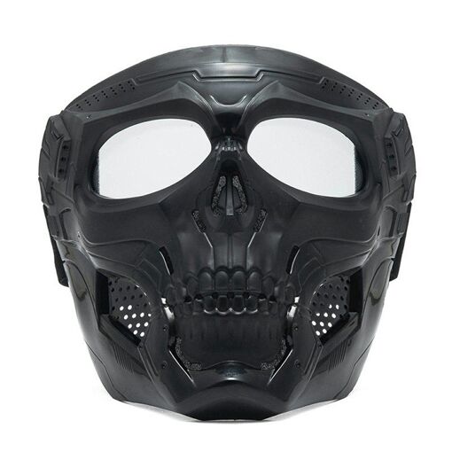 Lot De 2 Masques Tête De Mort - Protection Anti-poussière Moto, Ski, Vélo, Déguisement Halloween - 5